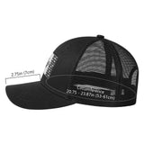 Bassdash Altimate Fishing Hat Mesh Back For Men Women - Bassdash#color_black-fish-maple-flag