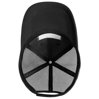 Bassdash Altimate Fishing Hat Mesh Back For Men Women - Bassdash#color_black-fish-maple-flag
