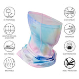 UPF 50+ Neck Gaiter with Breathable Holes - Bassdash