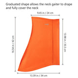 UPF 50+ Neck Gaiter with Breathable Holes - Bassdash