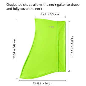 UPF 50+ Neck Gaiter with Breathable Holes - Bassdash