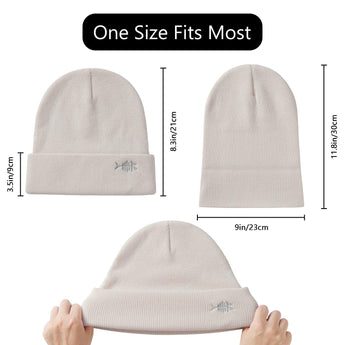 Unisex Winter Warm Knit Beanie Hats - Bassdash