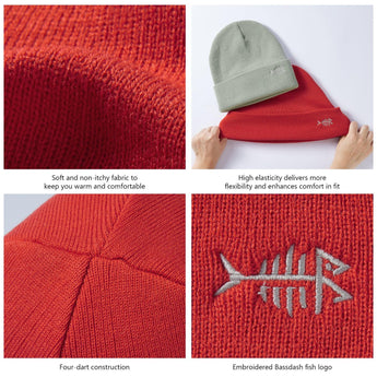 Unisex Winter Warm Knit Beanie Hats - Bassdash