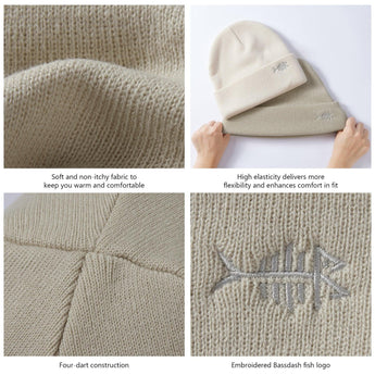 Unisex Winter Warm Knit Beanie Hats - Bassdash