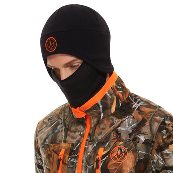 2-in-1 Warm Fleece Hat - Bassdash#color_black