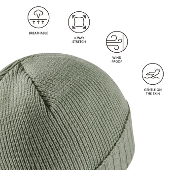 Fleece Lining Winter Knit Beanie - Bassdash