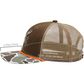 Unisex Embroidered Rope Trucker Hat - Bassdash