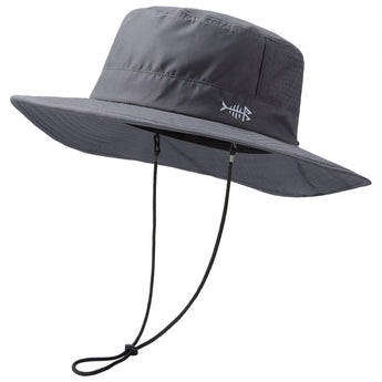 UPF 50+ Bucket Hat with Laser Perforated Mesh - Bassdash