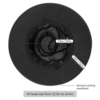 UPF 50+ Bucket Hat with Laser Perforated Mesh - Bassdash