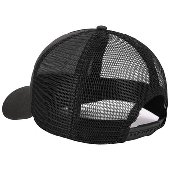 Unisex Embroidered Patch Trucker Hat - Bassdash