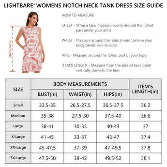 Women's UPF 50+ Notch Neck Tank Dress LB15W - Bassdash