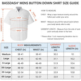 Men's UPF 50+ Short Sleeve Button Down Shirt FS28M - Bassdash