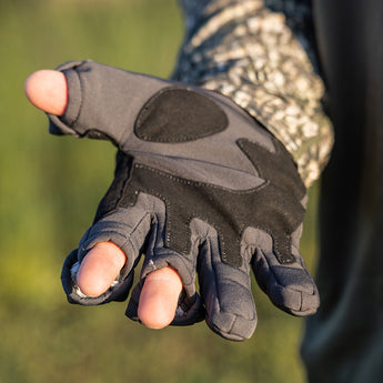 WintePro Water-resistant Fishing Hunting Gloves with Fleece Lining - Bassdash
#color_grey