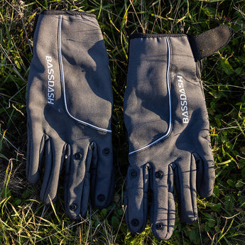 WintePro Water-resistant Fishing Hunting Gloves with Fleece Lining - Bassdash
#color_grey