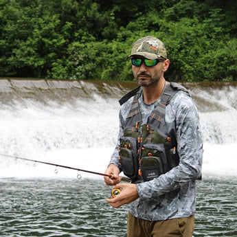 FV01 Classic Fishing Vest for Men Women - Bassdash#color_green