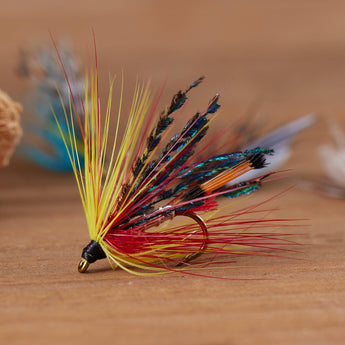 56-Piece Wet Flies Assortment with Fly Box - Bassdash
