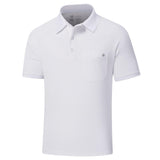 Men's Short Sleeve Polo Shirts UPF 50 LB06M - Bassdash