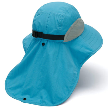 Unisex UPF 50+ Water Resistant Sun Hat with Neck Flap FH06 - Bassdash