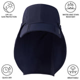 Bassdash Foldable UPF 50+ Fishing Hats with Removable Neck Flap FH12 - Bassdash