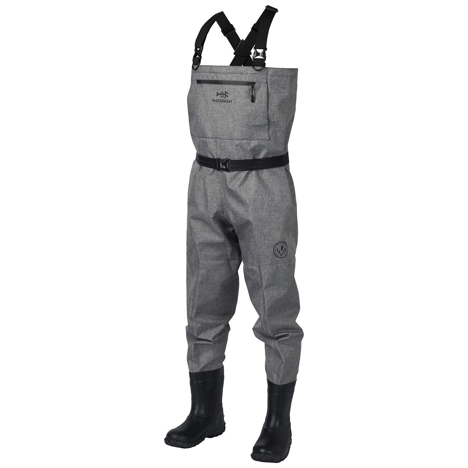 Breathable Waders with Boots Bassdash Fishing - Main Image