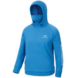 Youth Fishing Fleece Hoodie with Mask FS18Y - Bassdash#color_malibu-blue
