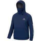 Youth Fishing Fleece Hoodie with Mask FS18Y - Bassdash#color_dark-blue