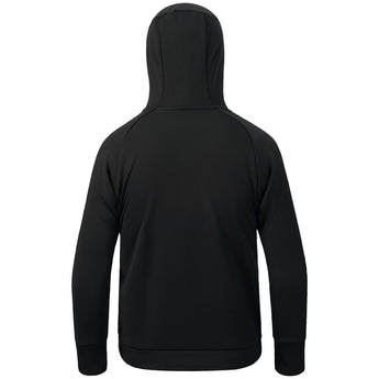 Youth Fishing Fleece Hoodie with Mask FS18Y - Bassdash#color_black