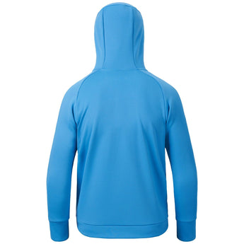 Youth Fishing Fleece Hoodie with Mask FS18Y - Bassdash#color_malibu-blue