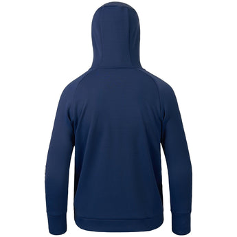 Youth Fishing Fleece Hoodie with Mask FS18Y - Bassdash#color_dark-blue
