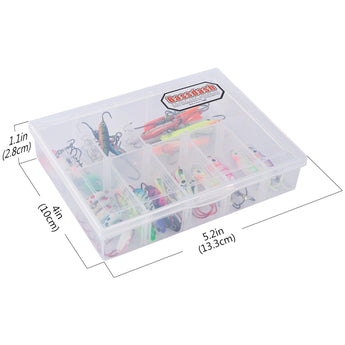 Ice Fishing Lure Kit Glowing Paint Jigs,30 pcs assorted perch/walleye/pike jigs - Bassdash