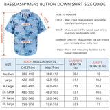 Men's UPF 50+ Short Sleeve Button Down Shirt FS28M - Bassdash