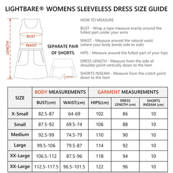 Women's UPF 50+ Tank Dress with Drawstring Waist LB08W - Bassdash