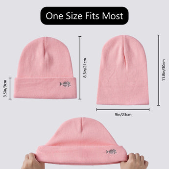 Unisex Winter Warm Knit Beanie Hats - Bassdash