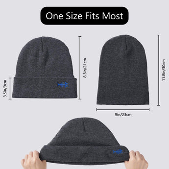 Unisex Winter Warm Knit Beanie Hats - Bassdash