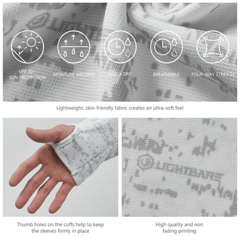 Lightbare Men's UPF 50+ Performance Casual Pocket T-Shirt - Bassdash