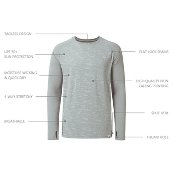 Lightbare Men's UPF 50+ Performance Casual Pocket T-Shirt - Bassdash