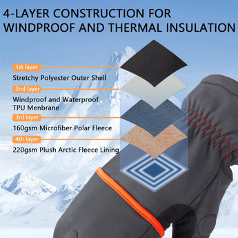 Unisex WinteFlex Insulated Convertible Mittens - Bassdash