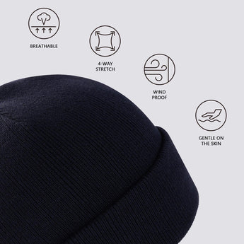 Unisex Winter Warm Knit Beanie Hats - Bassdash