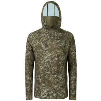 Men's UPF 50+ Long Sleeve Hunting Hoodie with Mask FS06M - Bassdash