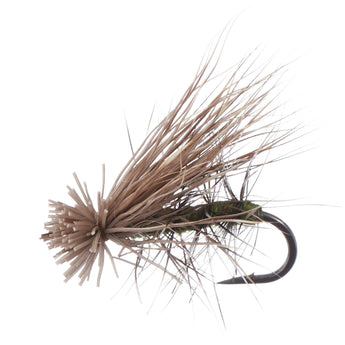 12pcs Barbed Dry Flies for Trout Fishing - Bassdash