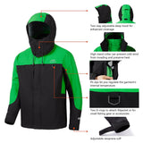 Mens's Valor Breathable Waterproof Fishing Jacket - Bassdash