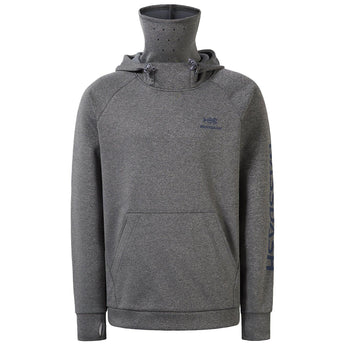 Men’s Fleece Hoodie with Neck Gaiter FS18M - Bassdash
#color_dark-heather-grey