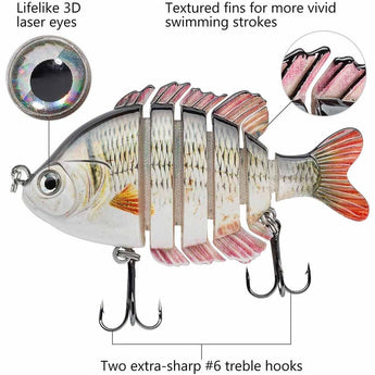 SwimPanfish Hard Swimbait 3.5in/0.85oz - Bassdash