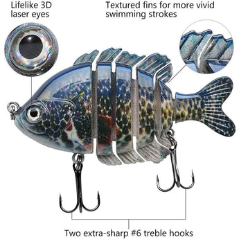 SwimPanfish Hard Swimbait 3.5in/0.85oz - Bassdash