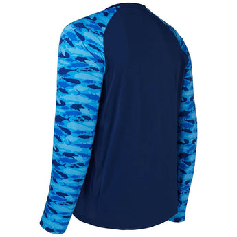 Men's UPF 50+ Camo Long Sleeve Fishing Shirt FS08M - Bassdash