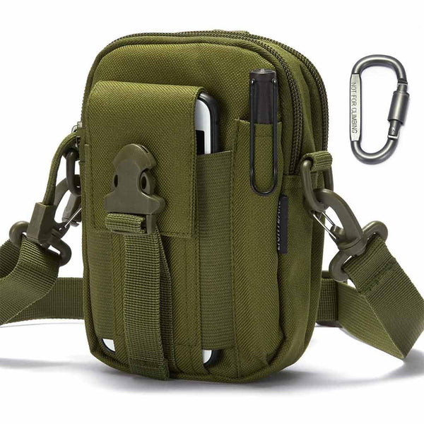 YAKEDA Tactical EDC Pouch Bag Waist Bags Pouch for Men Molle