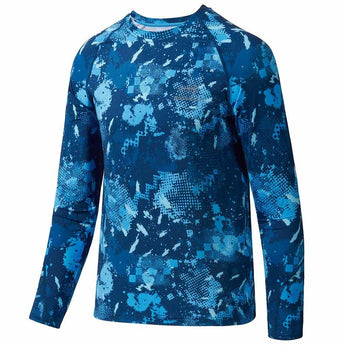 Youth UPF50+ Camo Long Sleeve Fishing Shirt FS14Y - Bassdash