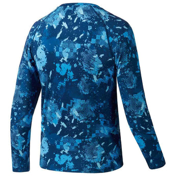 Youth UPF50+ Camo Long Sleeve Fishing Shirt FS14Y - Bassdash