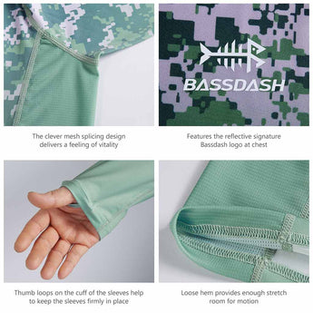 Green Digital Camo Gradient