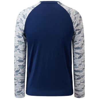 Youth UPF 50+ Camo Long Sleeve Fishing Shirt FS08Y - Bassdash